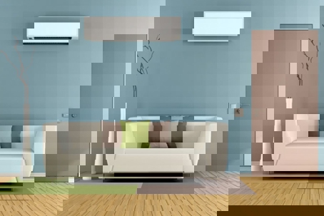 room with mini split