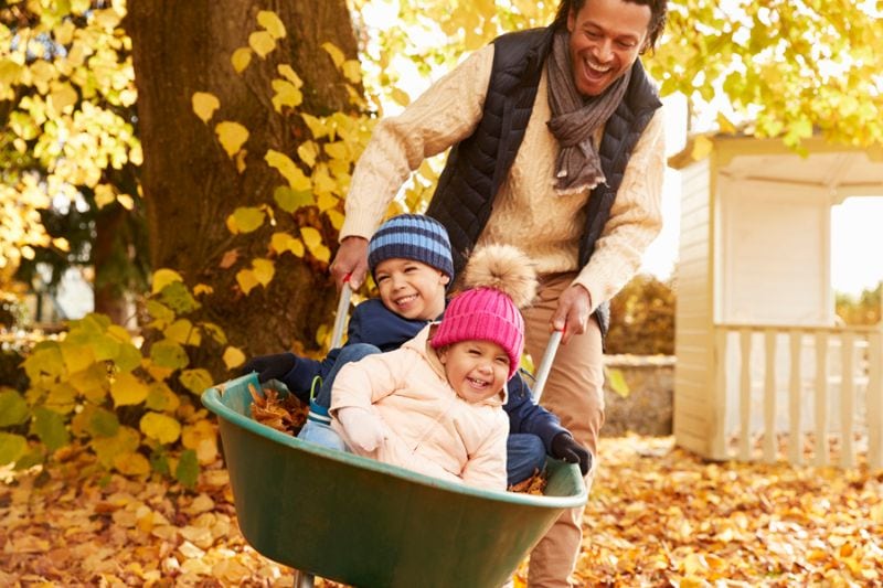 Fall HVAC Maintenance - Family in Fall.